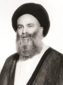 عکس مرحوم علامه طهرانی هنگام تشرّف به حج تمتّع