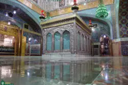 عکس زیبا از حرم خالی امام رضا در مشهد