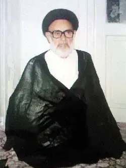 عکسی کمیاب از حاج سید عبدالحسین معین شیرازی پدرخانم علامه طهرانی