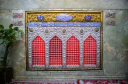 عکس از پنجره فولاد قتلگاه در حرم امام حسین
