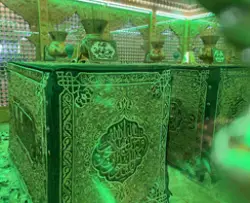 عکس جدید از داخل ضریح عسکریین و مرقد امام هادی